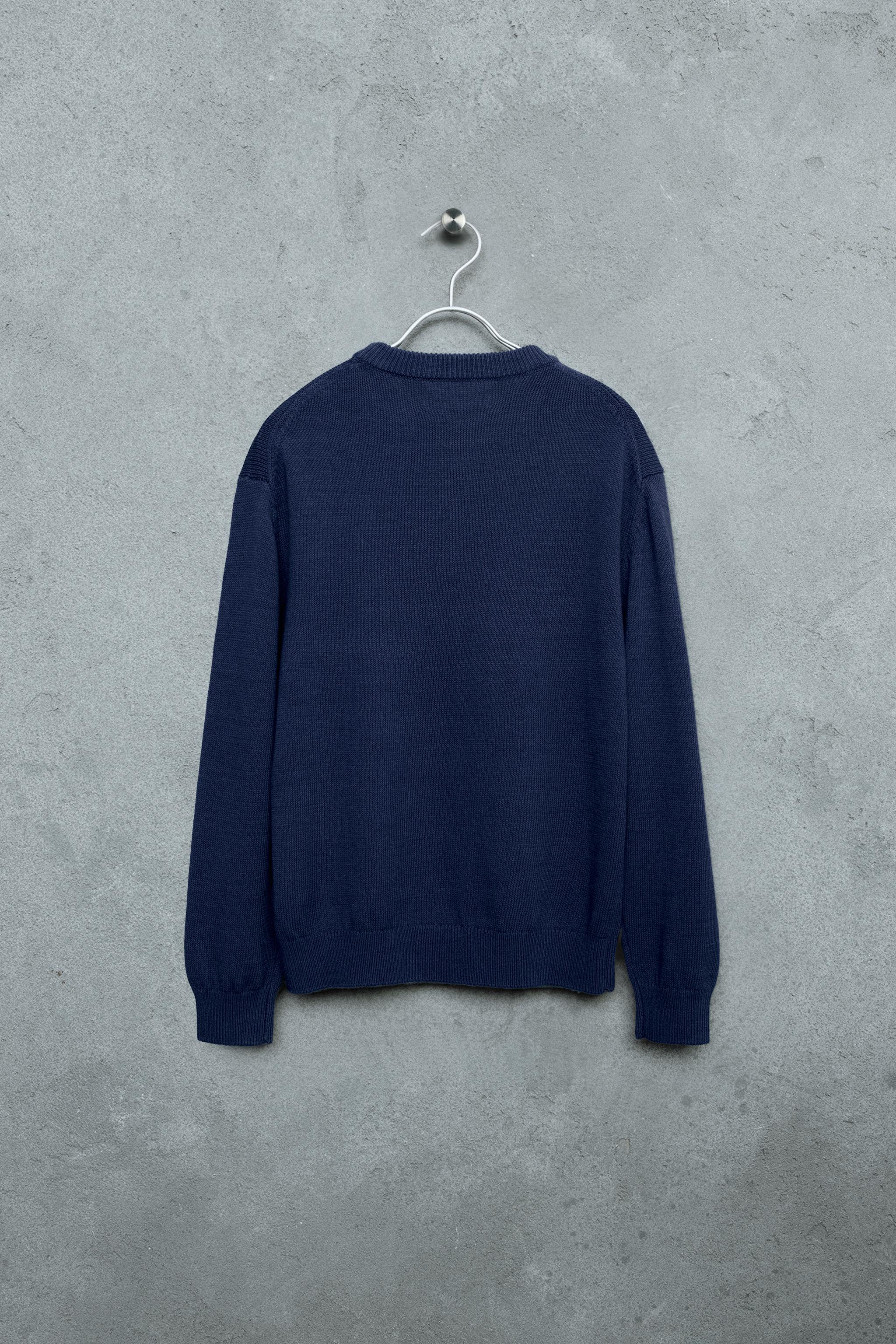 STORIESZ - COTTON AND LINEN KNIT JUMPER